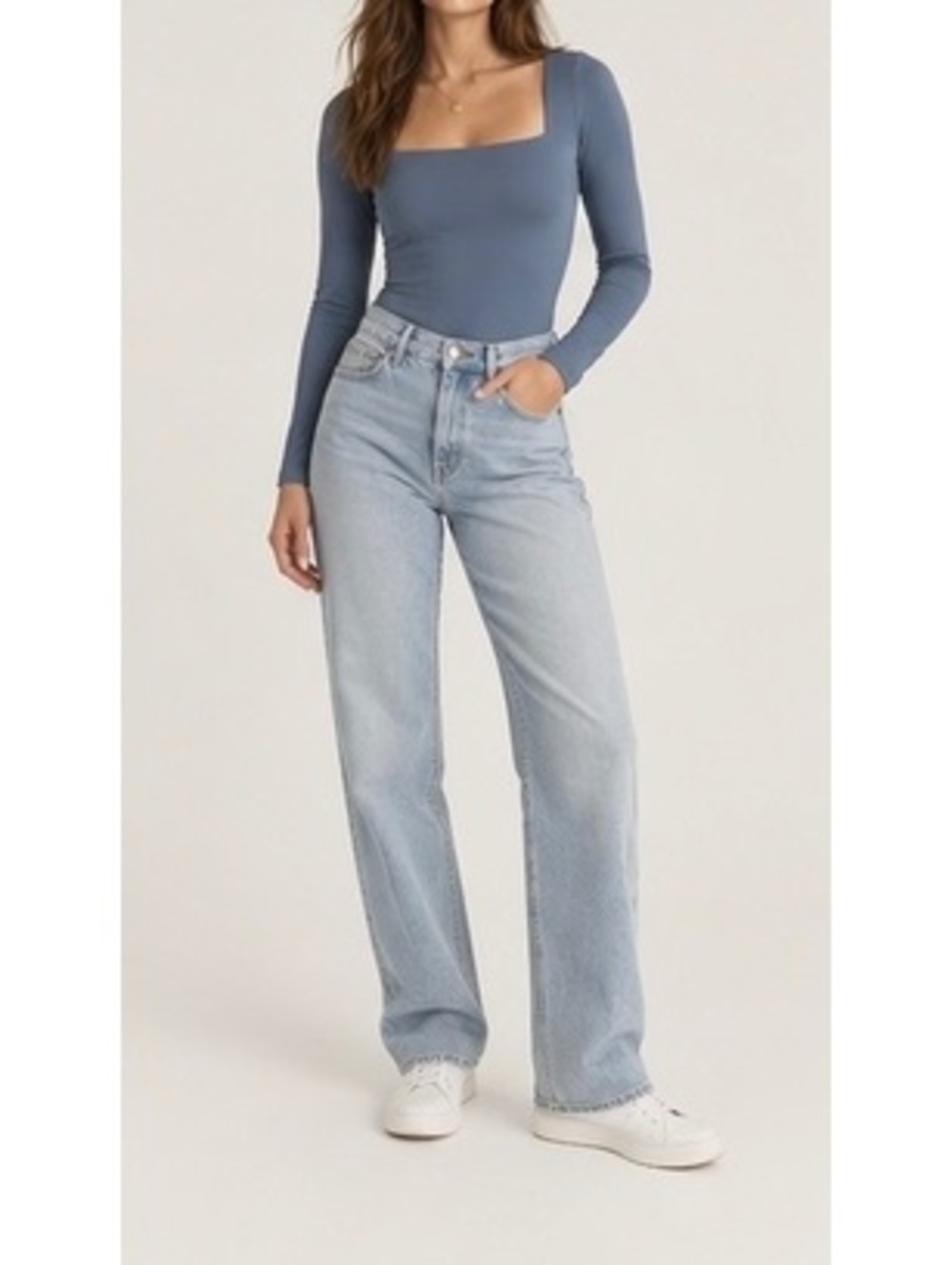 Abercrombie & Fitch  Blue Bodysuit S